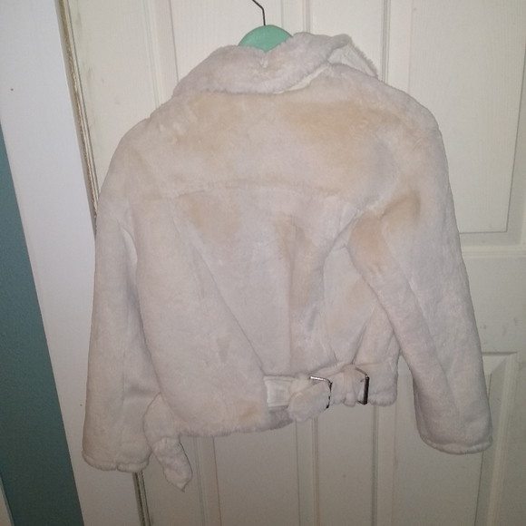 Brand new fur and suede lined size sm TOPSHOP coat - Picture 2 of 3